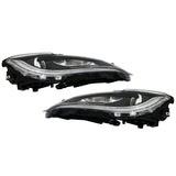 Labwork Pair Headlight For 2016-2017 Chrysler 200 w/o LED DRL Halogen