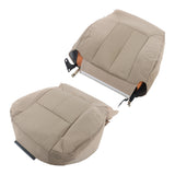 Labwork Seat Cover For 2011-2014 Ford F150 Passenger Bottom & Back Cloth Tan