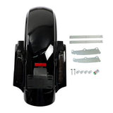 CVO Style Rear Fender System W/ LED For Touring 2009-2013 Road King Street Glide