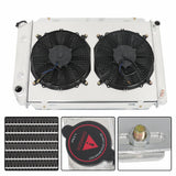 Labwork 3 Row Radiator+Shroud Fan For Ford Mustang GT LX SVT Foxbody 1979-1993