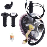 Carburetor & Handle Grip Bar & Throttle Cable For Honda Z50R Z50R 1979-1999