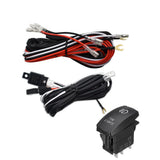 Labwork Fog Light Wiring Harness Switch Kit For Toyota Peugeot 12V POA718421