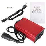 Battery Charger48 volt 10A Round 3 Pin Plug For Club Car Golf Cart E-Z-GO