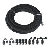 Labwork 6AN Swivel Hose End Fitting Kit 20FT Braided Fuel Hose Line