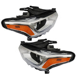 Labwork Left+Right Headlight For 2018-2021 Chevrolet Traverse LED DRL HID Chrome