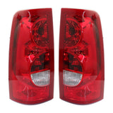 Labwork Rear Left+Right Tail Lights For Chevy Silverado 1500 2500 3500 2003-2006