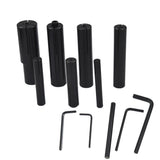 Expanding Arbors Set Mandrels 1/4" To 1-1/4" Lathe Milling High Precision 8 PCS