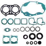 For 1987-2006 Yamaha Banshee YFZ350 Complete Engine Gasket Oil Seals Kit