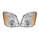 Labwork Right+Left Headlight For 2008-11 Cadillac DTS HID/Xenon Assembly Chrome