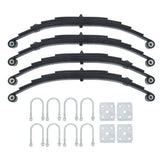 Labwork 6000lb Tandem Axle Susp Kit 5 Leaves 3000lbs DE Spring/U-bolt Kit