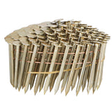 New 7200Pcs 0.12 ?? 1-3/4" 15Deg Galvanized Coil Roofing Nail 3/8" Head Diameter