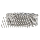 3600Pcs 2" 09" Ring Shank Stainless Steel Siding Nail 15 Degree Wire Coil New