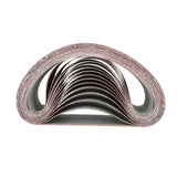 Mix Sanding Belts 4 In x 24 In 40/80/120 Grits Aluminium Oxide Sanderpaper New