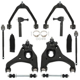 Labwork 12x Front Control Arms Kit For GMC Sierra Chevrolet Silverado 1500 99-06