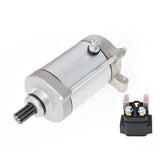 Starter & Relay Solenoid for Yamaha Rhino 660 YXR660 2004-2006 450 YXR450 2006