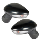 Labwork Driver & Passenger Side Power Mirrors For 2014-2019 Ford Fiesta Pair L&R