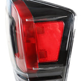 Labwork Rear Left+Right Tail Light Lamp For Toyota Tacoma 2016-2021 Black Bezel