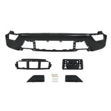 Labwork 5PCS For Ford F150 2021-23 Black W/o Sensor Hole Front Bumper Face Bar
