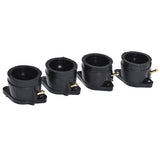 4Pcs Motorcycle Carburetor Intake Manifold Boot Joint for YAMAHA YZF600R 95-07