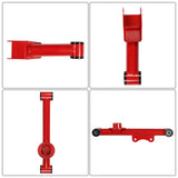 Labwork Rear Steel Control Arms Kit Red For 1979-2004 Ford Mustang Full Set
