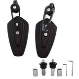 Motorcycle 7/8" Handle Bar End Rearview Side Mirrors For Yamaha Honda Universal