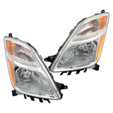 Labwork Right & Left Headlight For 2006-2009 Toyota Prius Halogen Headlamp Clear