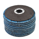 New 4.5'' Premium Zirconia 120 GRIT Flap Disc Wheel Sanding Grinding 50Pcs