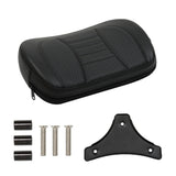 Passenger Backrest Pad Sissy Bar For Touring CVO Street Road Glide 1996-2023