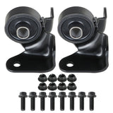 Labwork Front Torsion Bar Crossmember Mount 2Pcs For 99-07 Chevy Silverado GMC