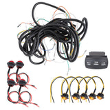Universal Rocker Switch Turn Signal Kit For Polaris Ranger General RZR UTV