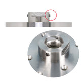 6 Inch Wood Lathe Face Plate For 1-1/4" x RH 8tpi Threaded With Set Screws