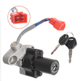 Fit For Yamaha V-STAR 650 1100 99-16 Ignition Switch Fuel Gas Cap Seat Lock Keys