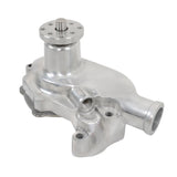 Labwork Water Pump Short Style Polished For SB Chevy 283-350 V8 Aluminum 1955-85