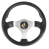 NEW 12.5 inch Carbon Fiber Steering Wheel for Yamaha EZGO Club Car Golf Cart