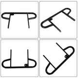 Black Rear Bumper Wide Grab Bar Fit For 2004 2005 2006 Yamaha YFZ450