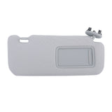 Labwork Sun Visor Right Passenger RH Gray For 2009-2013 Toyota Corolla W/ Mirror