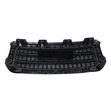 Front Upper Grille Assembly Gloss Black for 2015-2019 GMC Sierra 2500 HD 3500 HD Denali