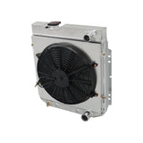 Labwork Aluminum 3 Row Radiator+Fan Shroud For Mercury Comet 1960-1965