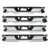 Labwork Rear Bumper Assembly Chrome For Chevy Silverado GMC Sierra 1500 2019-23