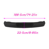 Labwork Rear Bumper Assembly For Chevy Express & GMC Savana 1996-2021 1997 Black