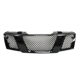 Labwork Front Grill For Nissan Navara Frontier D40 2005-2008 Gloss Black Grill