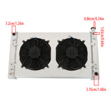 Labwork 3 Row Radiator+Shroud+Electric Fan 1988-1999 For Chevy GMC C/K 1500 3500