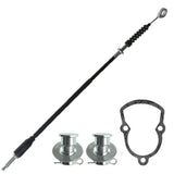 Rear Brake Cable Kit Fit For Yamaha YFS200 Blaster 1988-2002