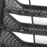 Labwork Front Upper Grille 84924280 For Chevrolet Traverse 2018 - 2021 Black