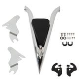 22inch Backrest Sissy Bar Chrome For CVO Touring Road King Street Glide 2009-22