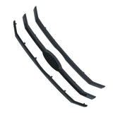 Labwork Front Upper Grille Bars Only Black For 2009 2010 2011 2012 Ford Flex