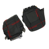 Labwork Front Left Right Seat Cover For Toyota 4Runner 2003-2009 Black Leather