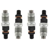 Labwork 4Pcs Fuel Injectors Nozzel Assy For Kubota V2203 V2003 D1703 16454-53905