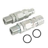 Hyd.Quick-Connect Coupler KV13884 AT312877 For John Deere 35G 50C 260 325 CT332