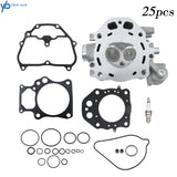 Cylinder Head + Medium Repair Kit For Honda Rancher TRX420 12200-HP7-A01